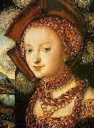 Lucas Cranach Salome oil on canvas